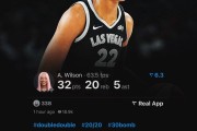 恐怖如斯!阿贾-威尔逊爆砍32+20+5 WNBA历史首人